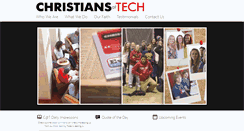 Desktop Screenshot of christiansattech.com